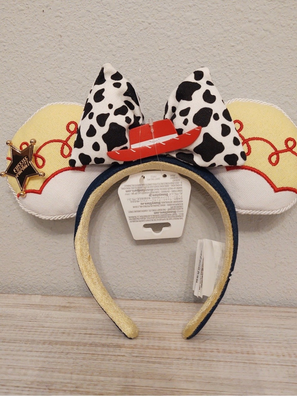 Disney Toy Story Sheriff Jessie Ears Headband